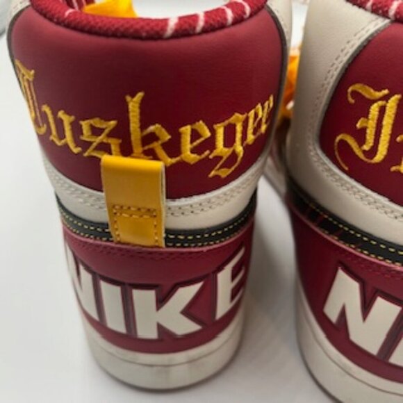 NEW Nike Men’s 8 Terminator High X Tuskegee Univ Golden Tigers NWOB - Picture 4 of 16